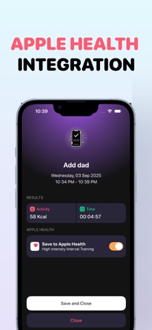 Tabata Timer: HIIT & Interval screenshot