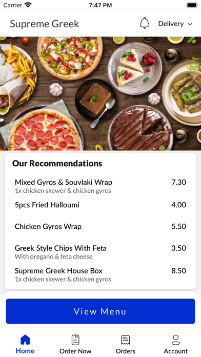 Kabuls Cuisine Screenshot