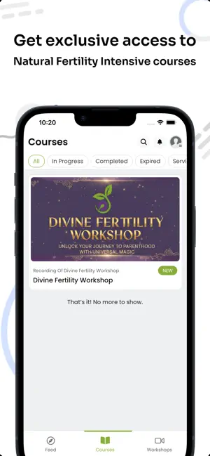 Natural Fertility Intensive screenshot 3