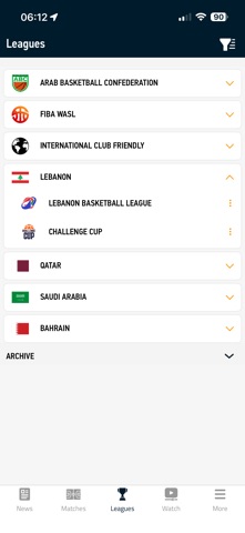 Lebanese Basketball app screenshot 3
