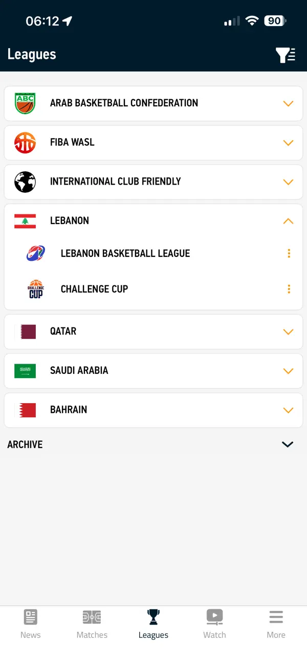 Screenshot #3 pour Lebanese Basketball