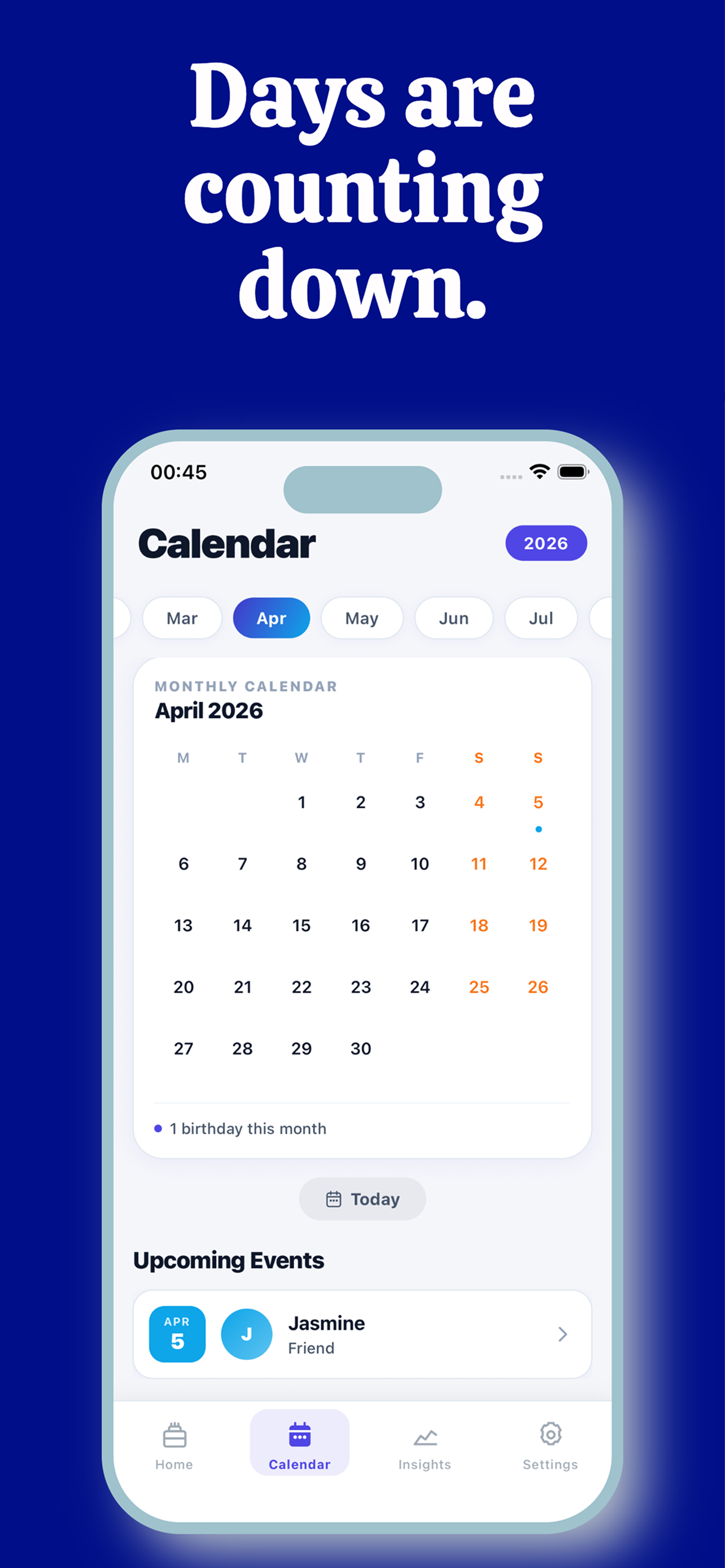 Birthday Reminder: Nearday screenshot 3