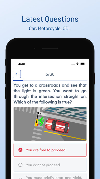 Columbia DMV Driver Test Prep Screenshot