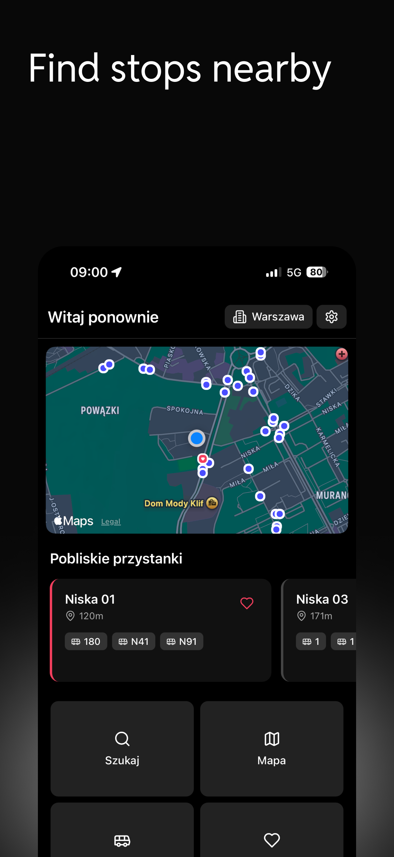 Moveit: Public Transport App