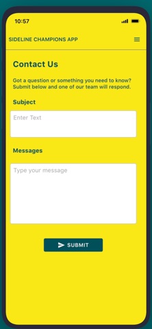 Sideline Champions App screenshot