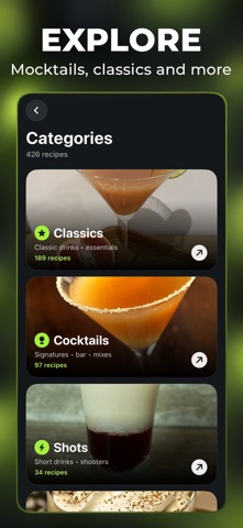 Screenshot 5 — Cocktails - Easy Recipes — iPhone