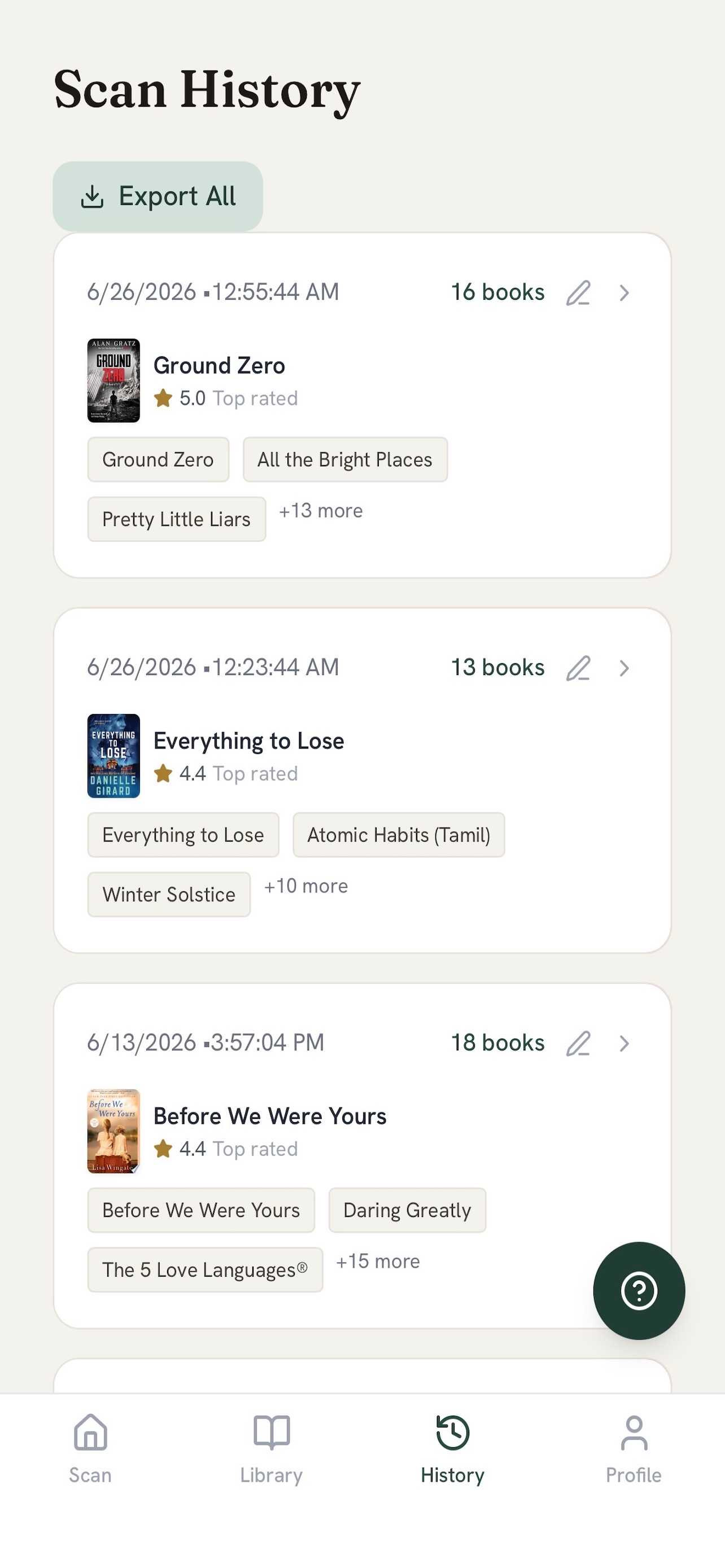 Shelf Scan: Book Spine Scanner screenshot 2