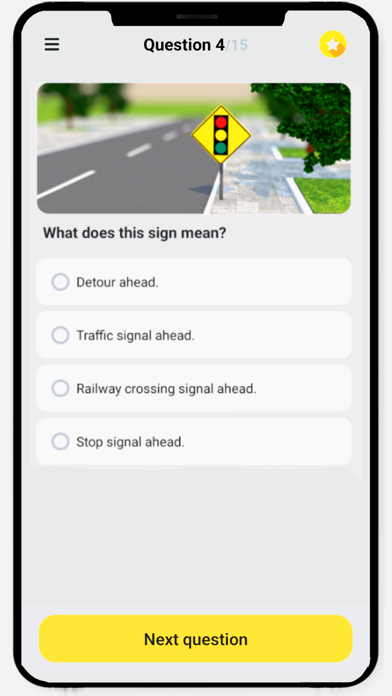 California DMV Drive Test 2025 Screenshot