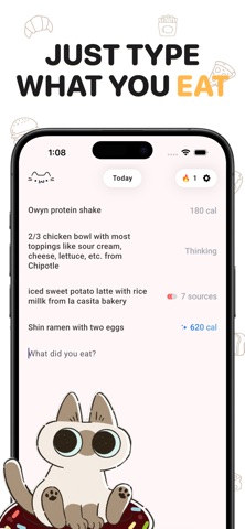 Bitey: AI Calorie Tracker iPhone screenshot