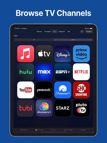 TV Remote | Smart TV Control iPad screenshot