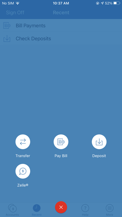 1st Scotia Mobile. Screenshot