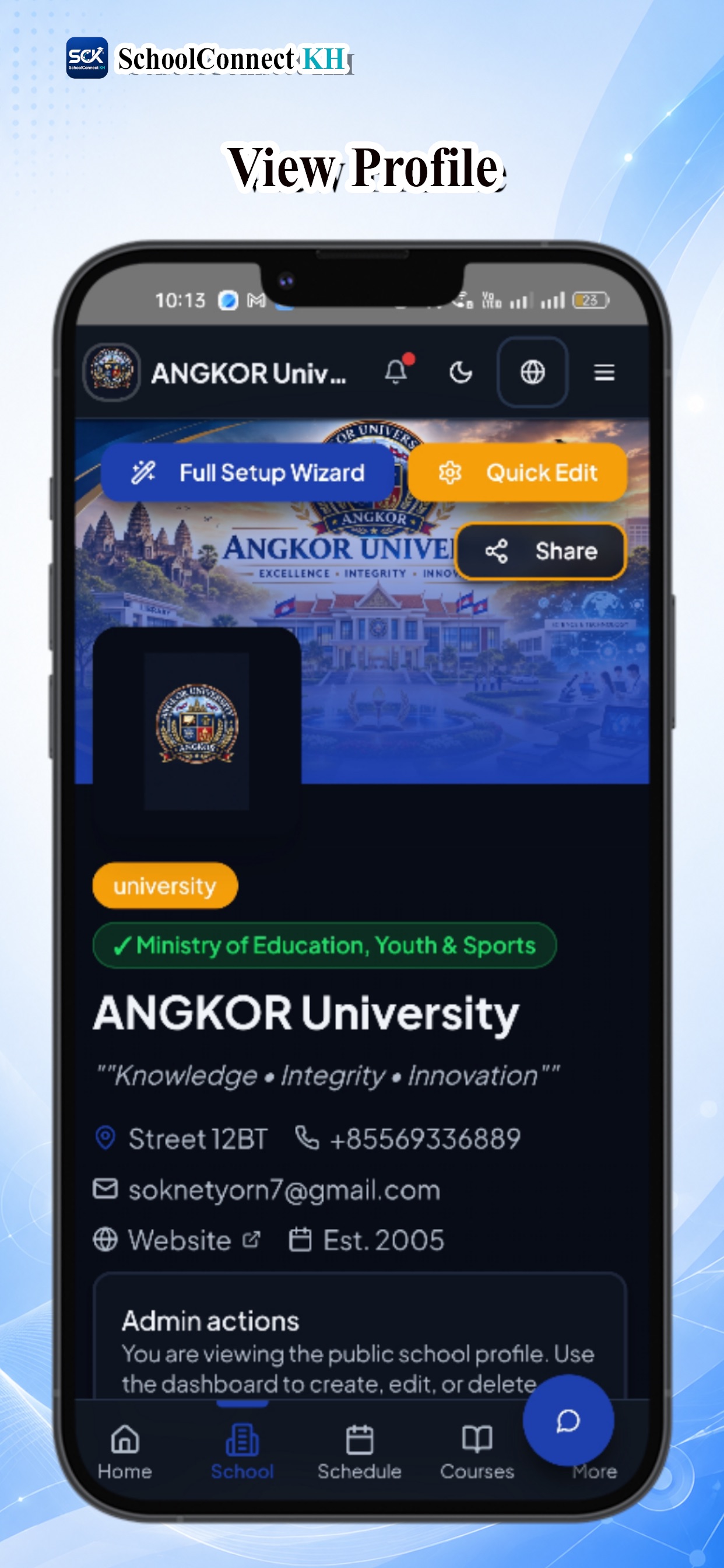 Screenshot 4 of SchoolConnect KH