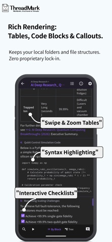 Thread Mark: Markdown Notes Screenshot 4 of 4