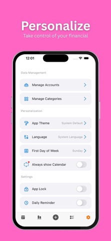 Calendar Finance Manager Screenshot 3 of 3