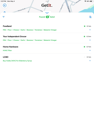 App screenshot