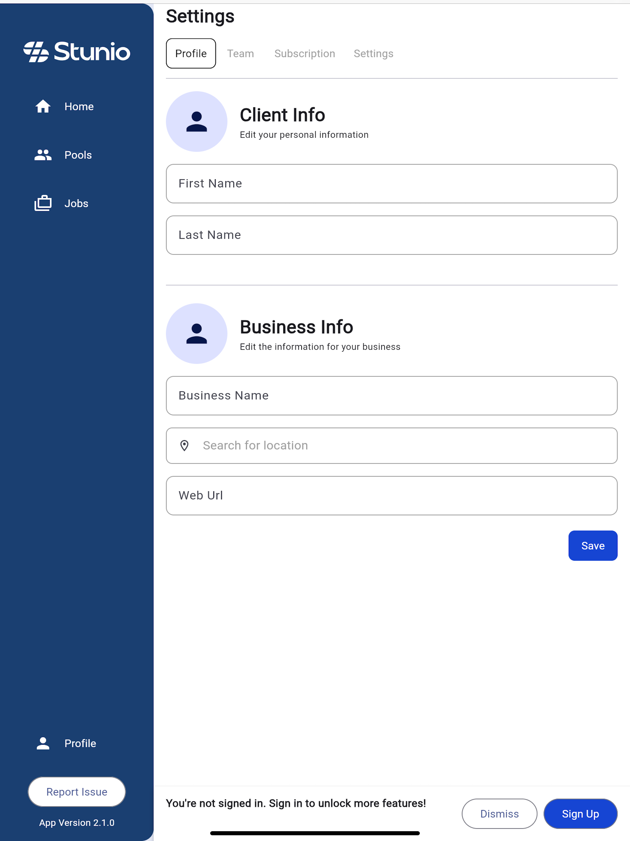 Stunio - Hire Local Students