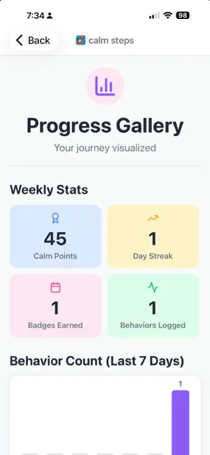 Calm Steps screenshot 2