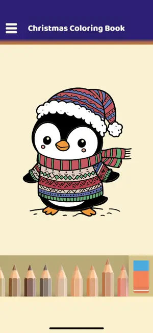 Happy Christmas Coloring Book screenshot 4