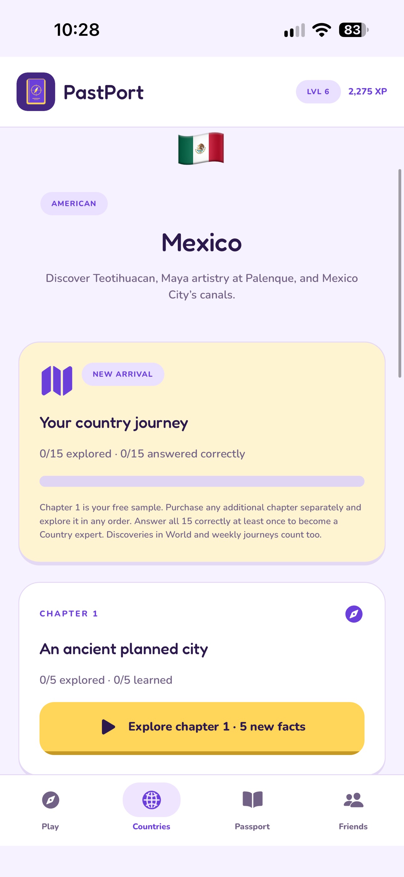 Screenshot 7 of PastPort: History Trivia