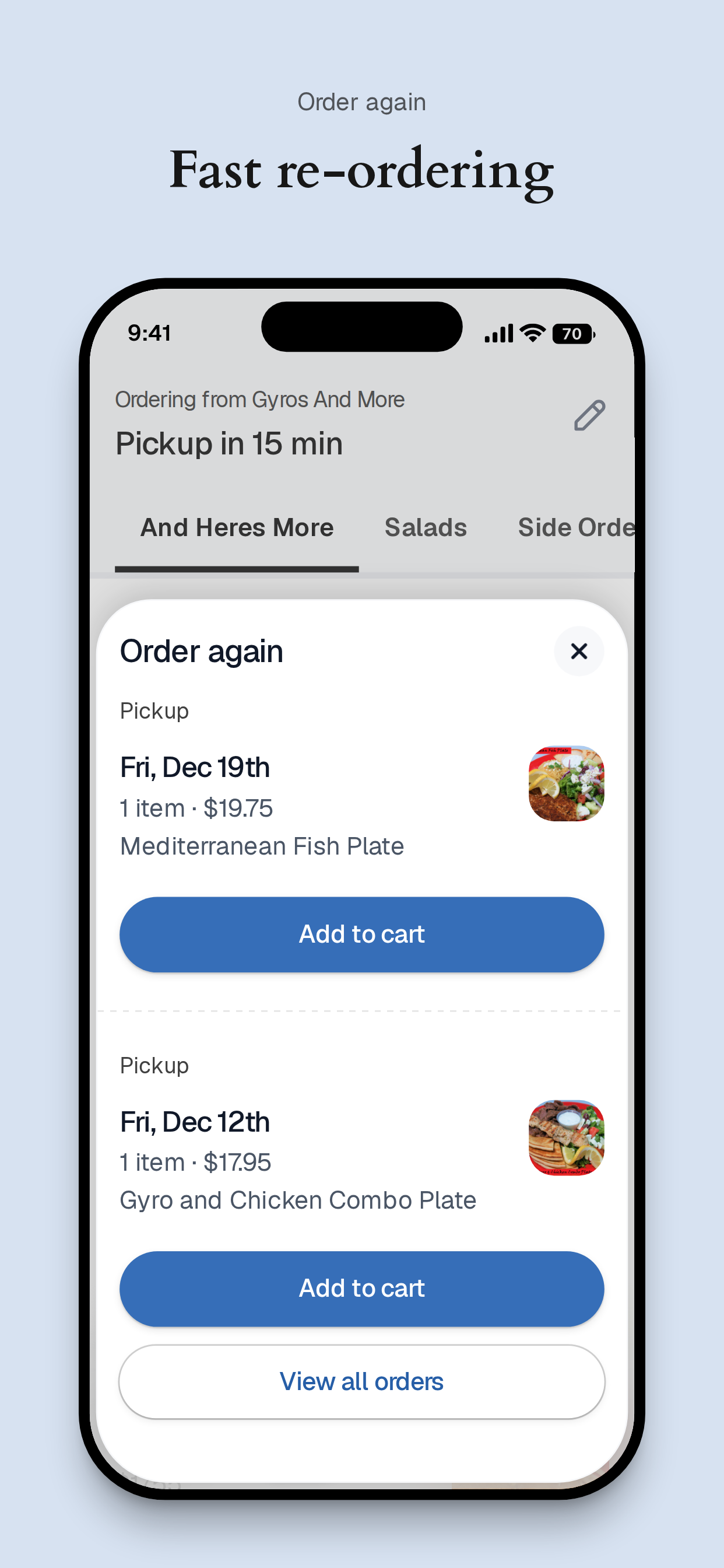 Gyros And More screenshot 4