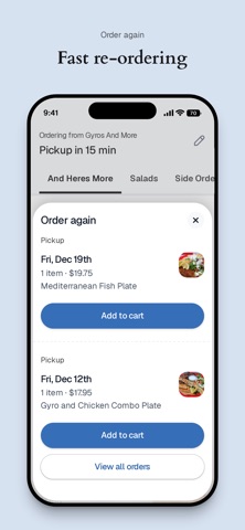 Gyros And More iPhone screenshot