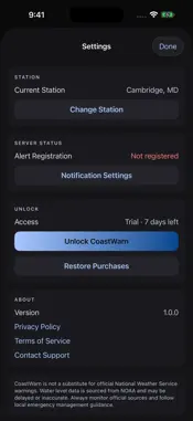CoastWarn screenshot 6