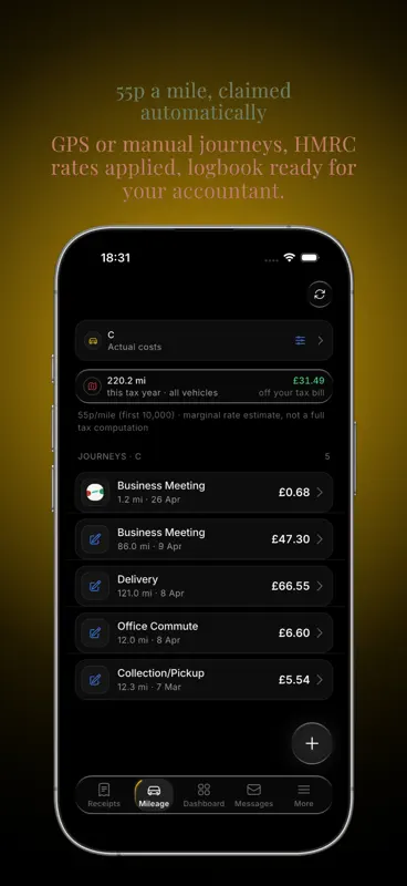 PocketReceipt: UK Tax Receipts screenshot 6 of 7