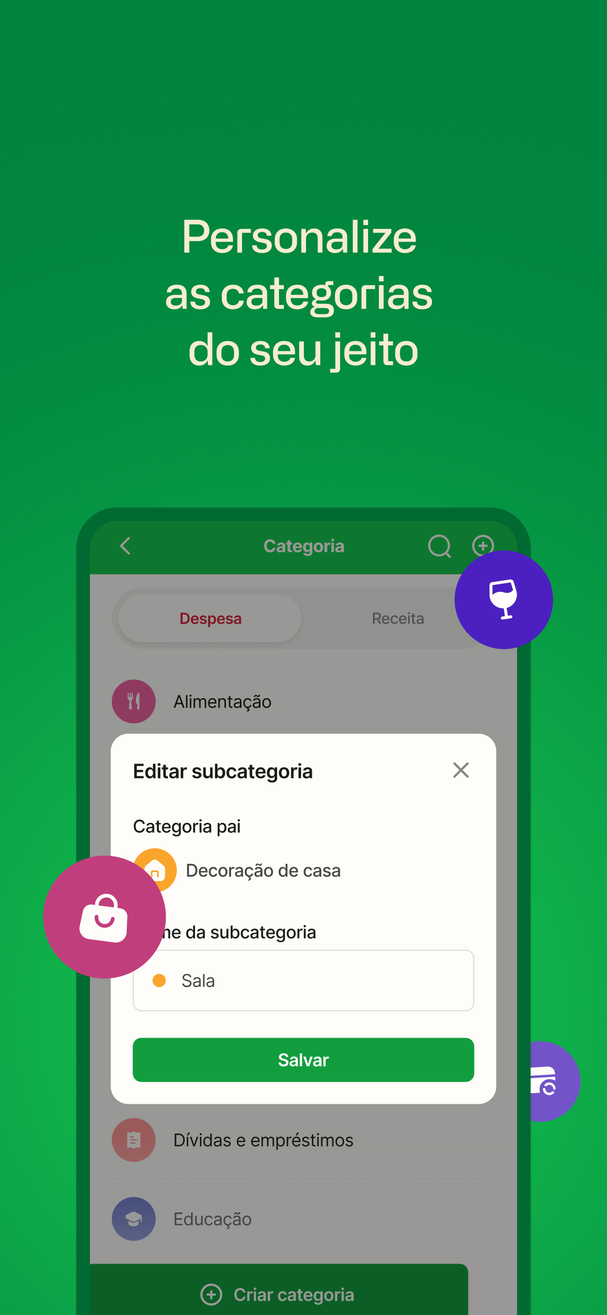 Organizze Budget Planner screenshot 4