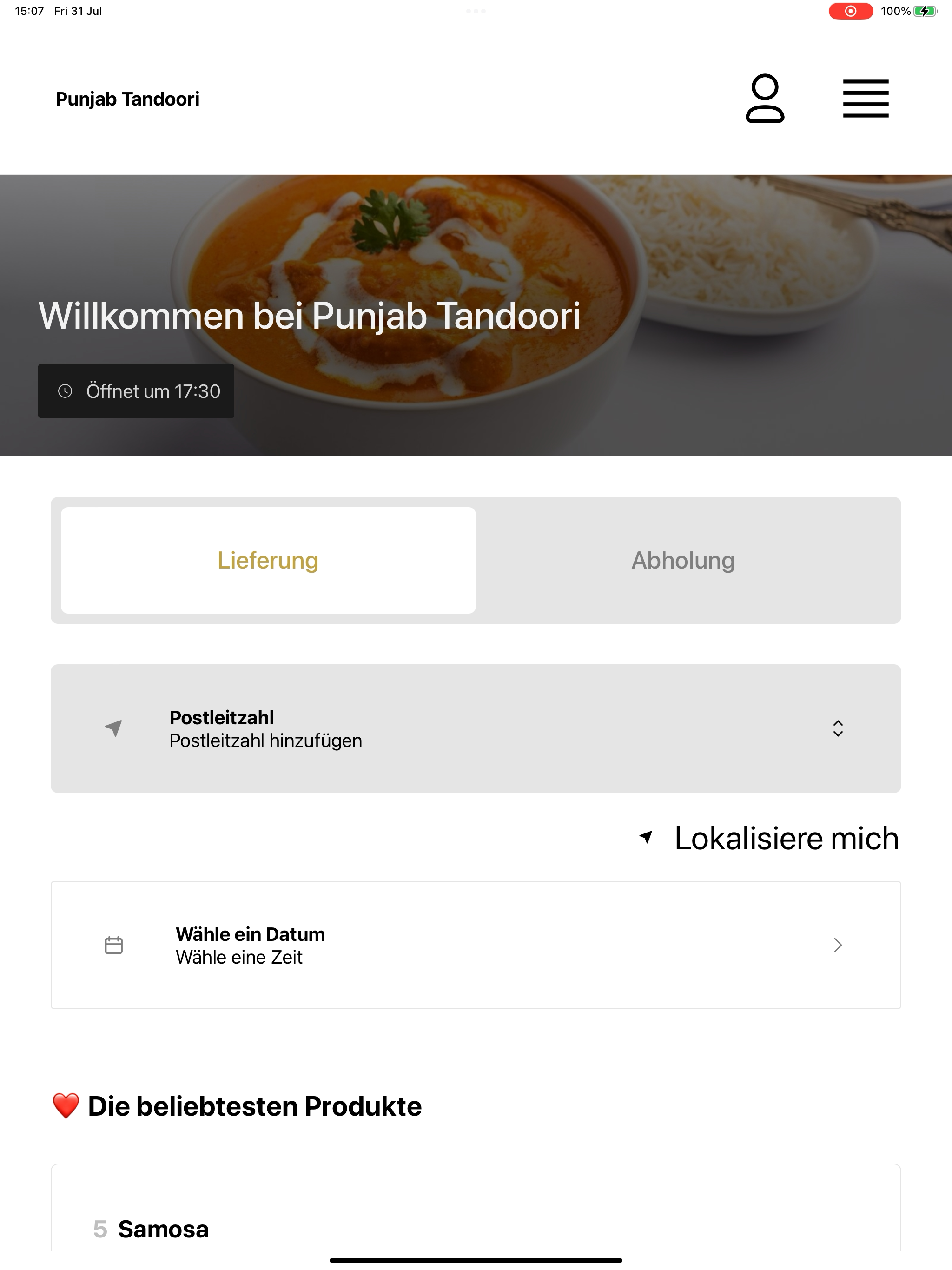 Punjab Tandoori screenshot 14