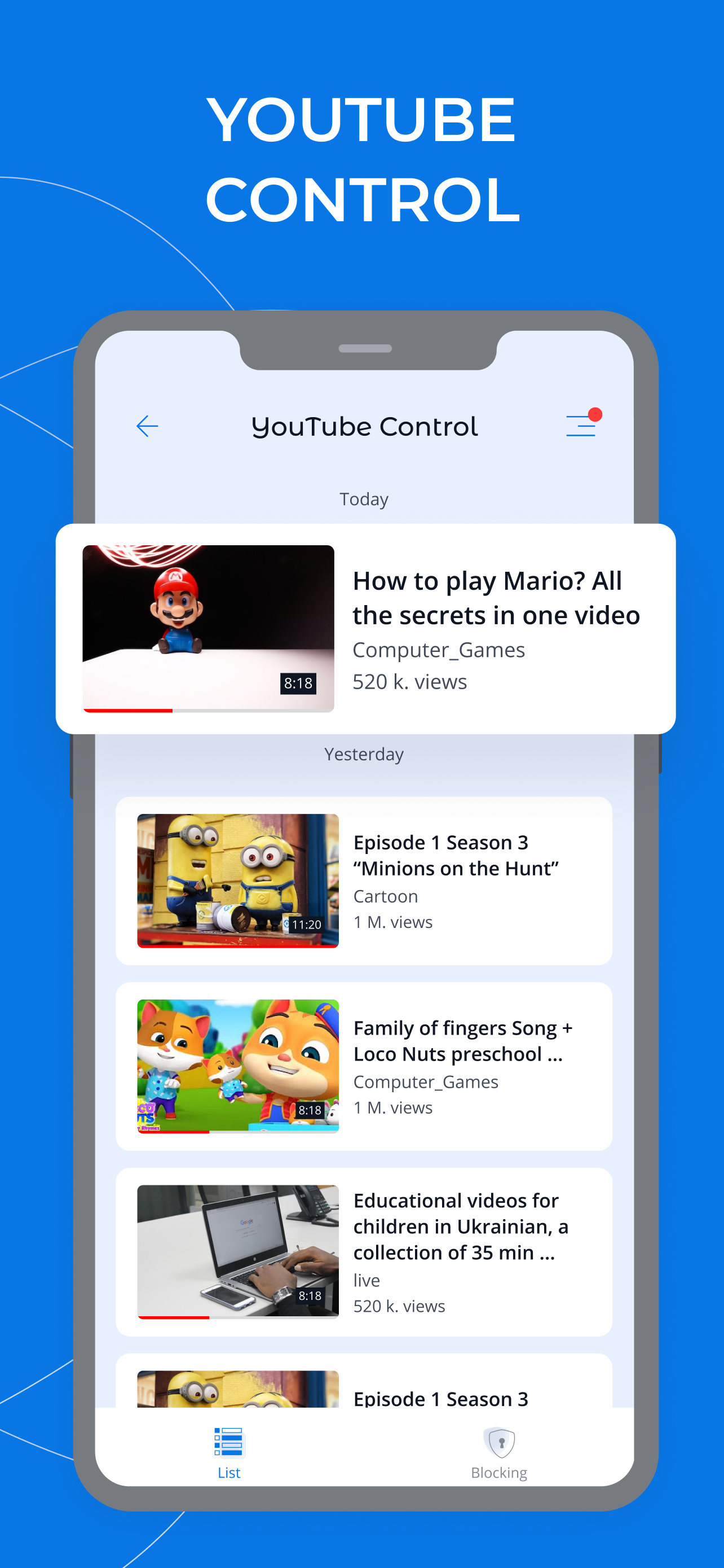 Parental Control App - Kroha screenshot 7