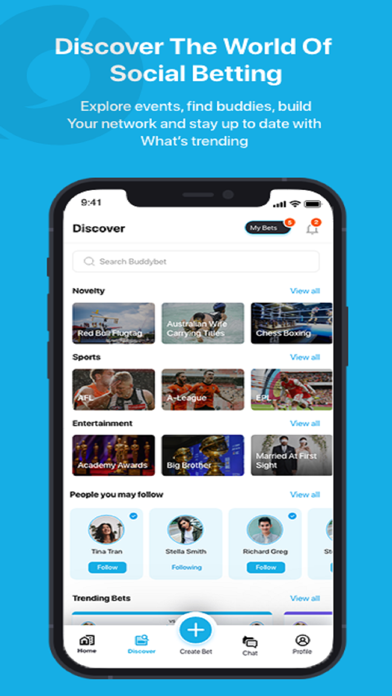 Buddybet Social Screenshot