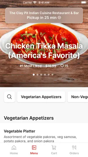 The Clay Pit Indian Cuisine screenshot 2