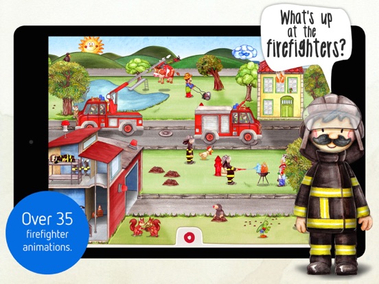 Tiny Firefighters: Kids' App iPad screenshot 3 - Education app