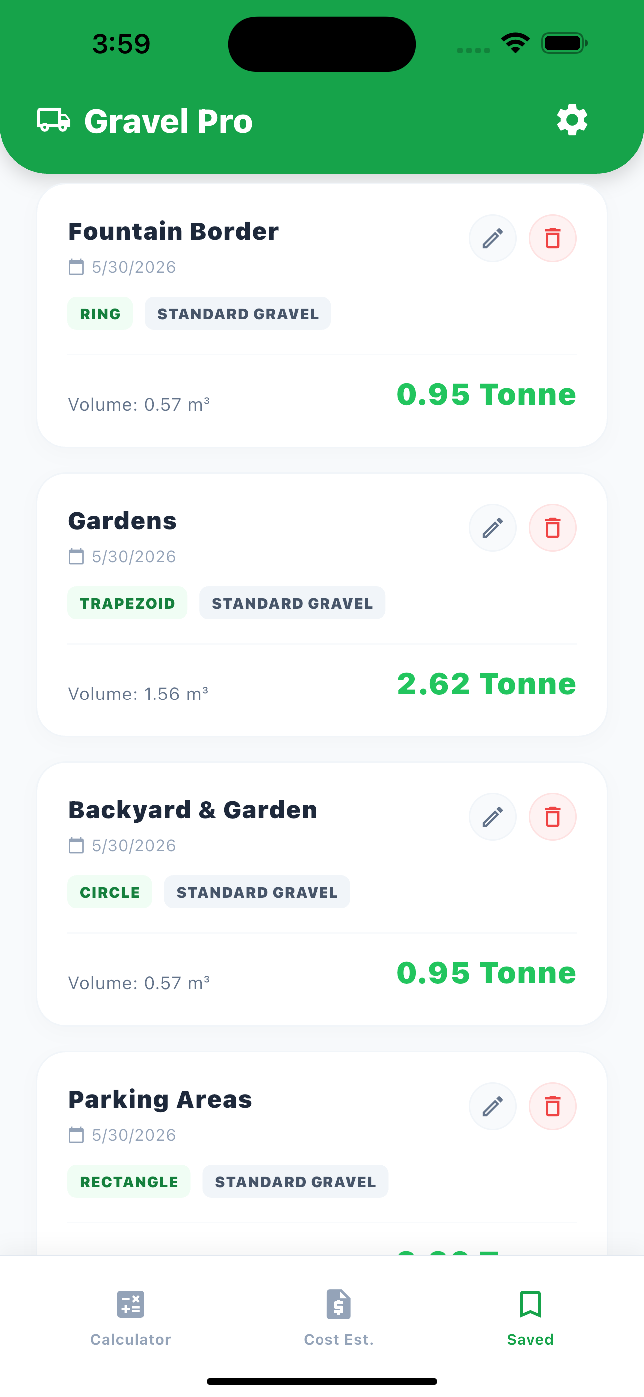 Gravel Calculator & Estimator screenshot 4