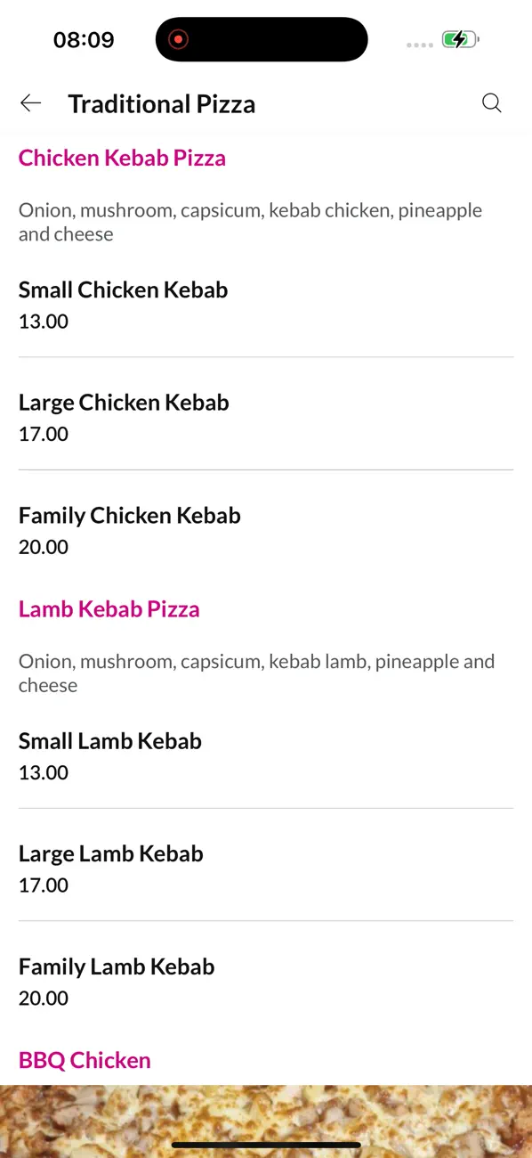 Screenshot #3 pour Unico Pizza & Kebab