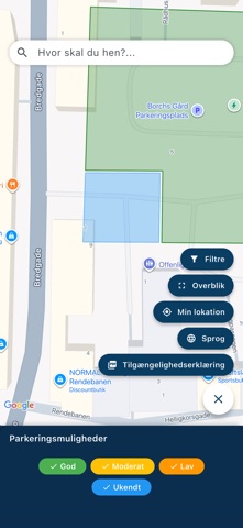 Kolding Parkering screenshot