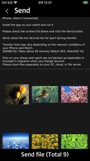 MyPhotoWatch iPhone Screenshot 2