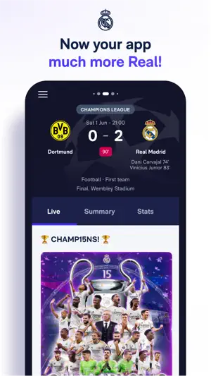 Real Madrid screenshot 1