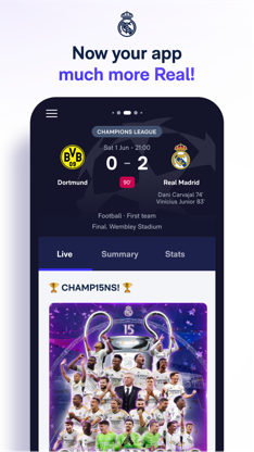 Real Madrid screenshot 1