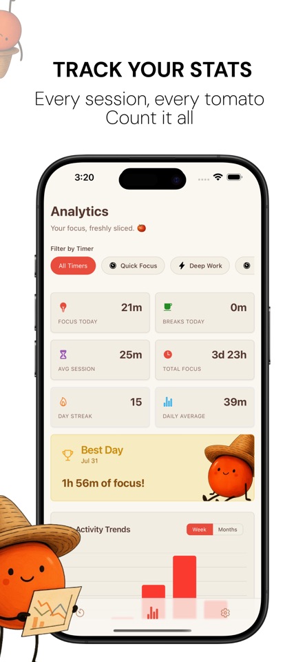Pomodoro Timer: El Tomate screenshot 3