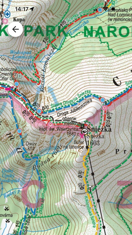 Karkonosze – mapa turystyczna screenshot-7