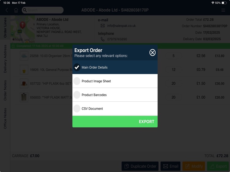 SalesPak screenshot-9