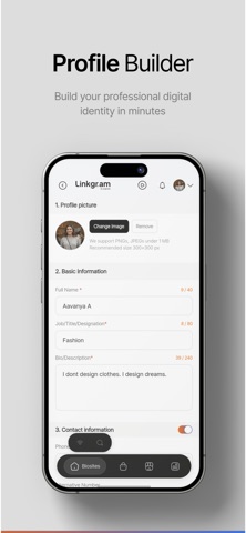 Linkgram - Link in bio Screenshot 2 of 5