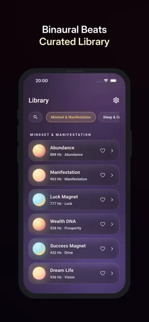 AuraSync: Binaural Beats screenshot 1