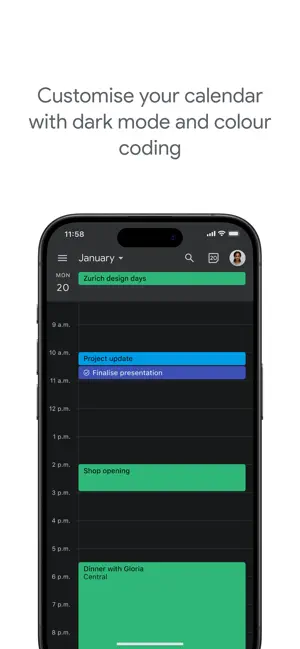 Google Calendar: Get Organized iPhone screenshot 6