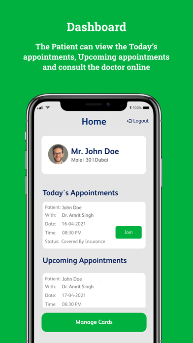 American Hospital Telehealth Screenshot