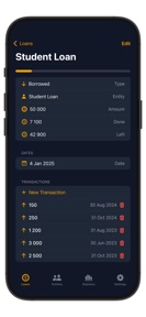 Loan & Debt Tracker screenshot