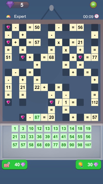 Math Time - Math Cross Sudoku