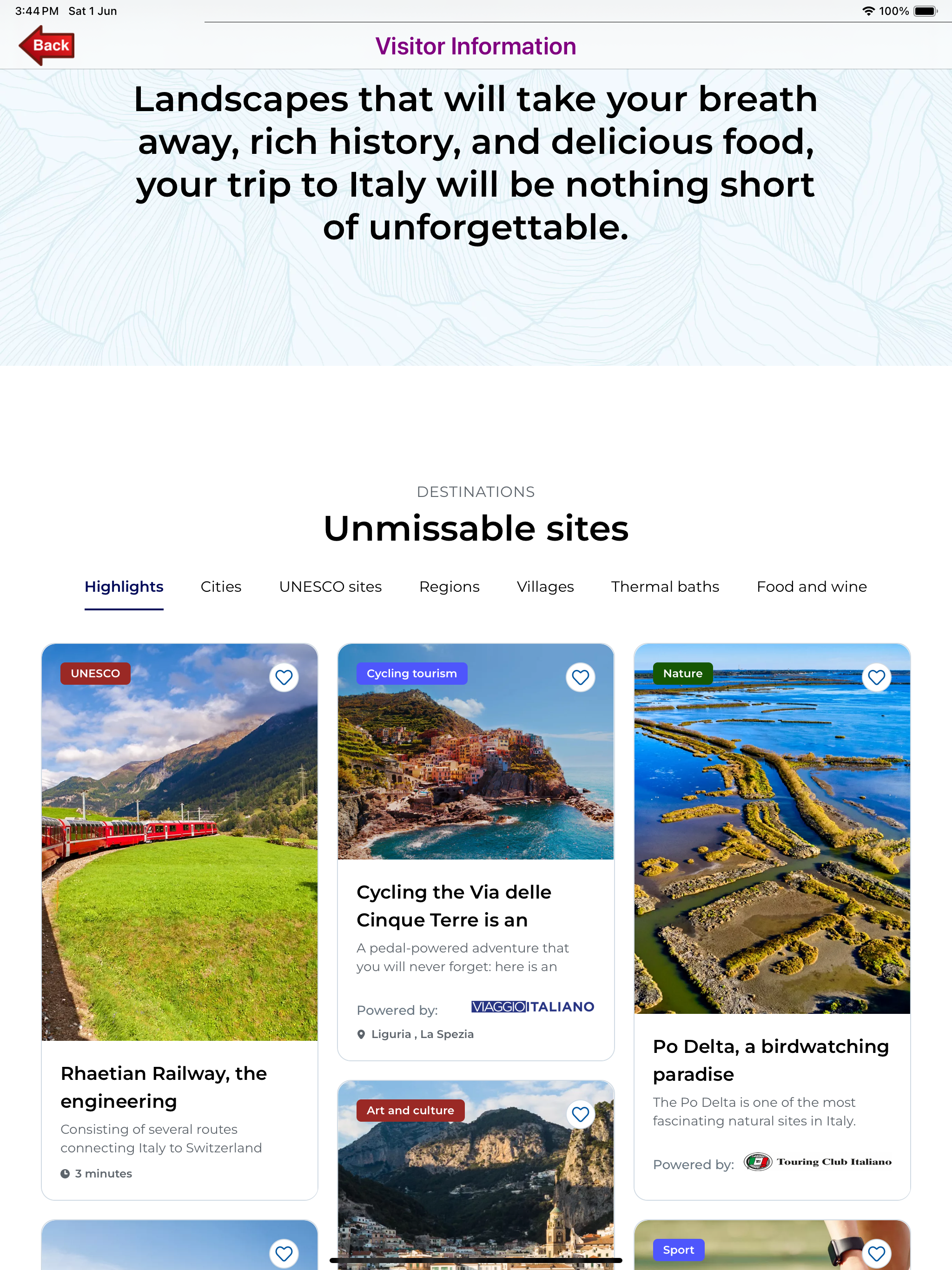 Visit Italy