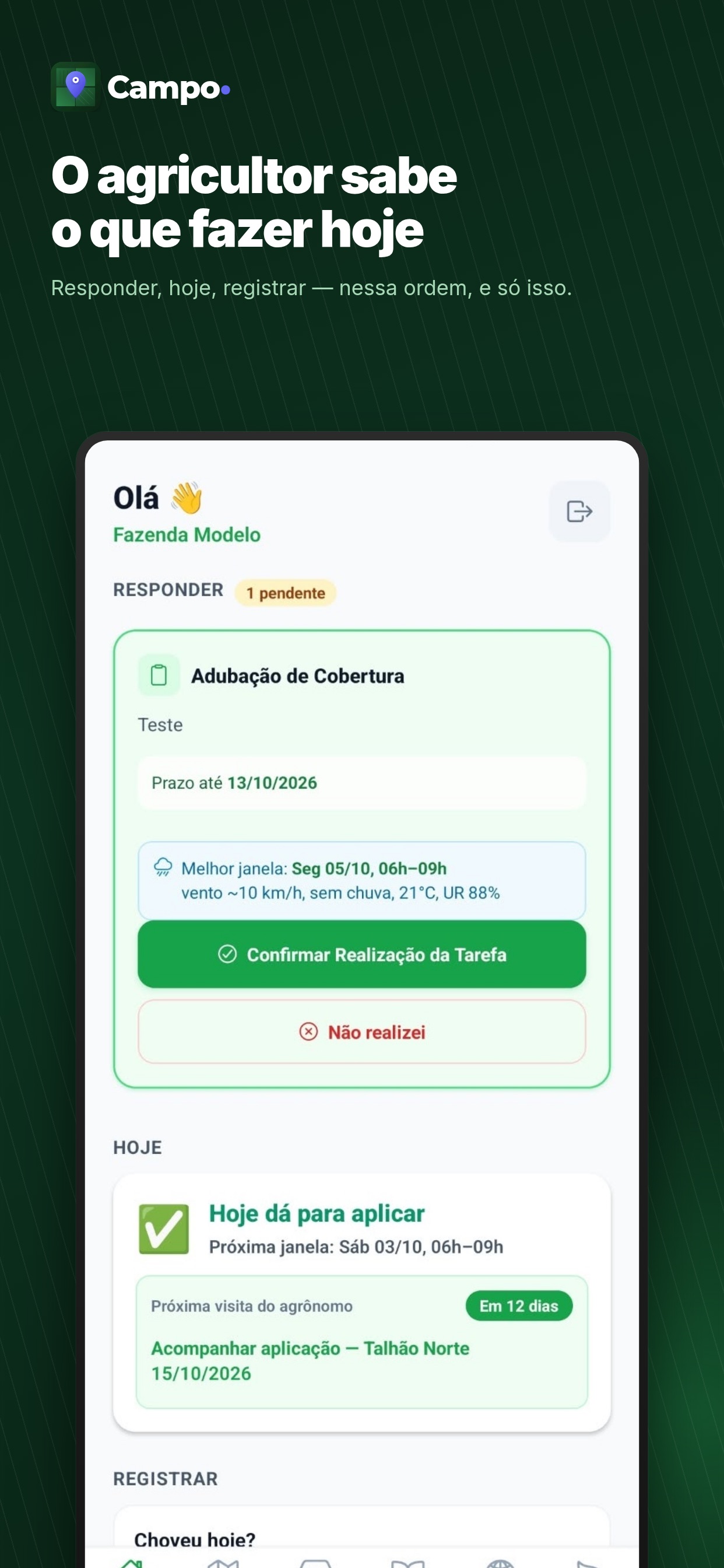 Screenshot 2 of Campo - Consultoria Agro